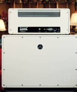 Park PMV50 Head & 2x12 Cab in White Tolex with Blue Grill Cloth - Image 6