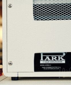 Park PMV50 Head & 2x12 Cab in White Tolex with Blue Grill Cloth - Image 8