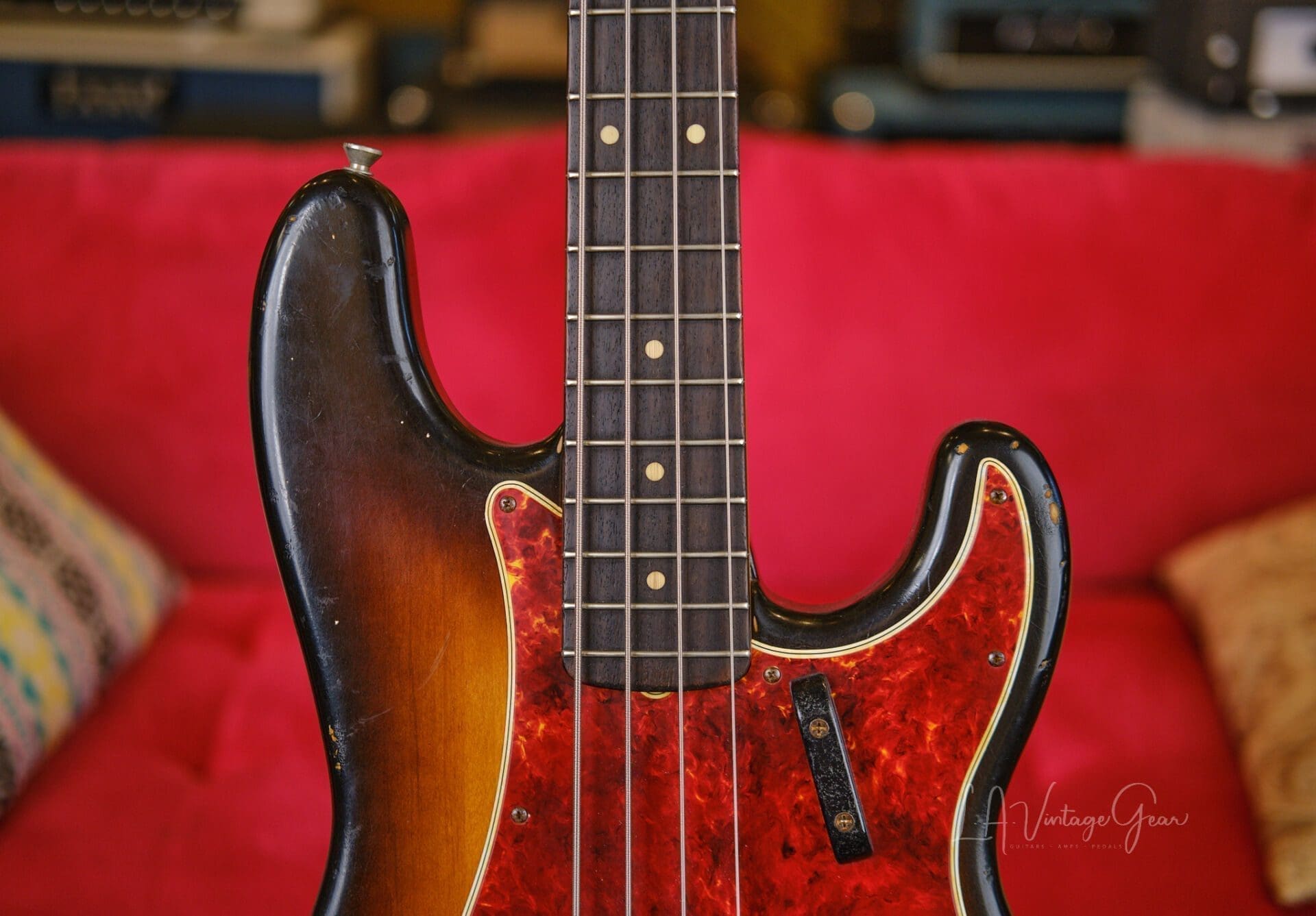 Danocaster - P Bass - Faded Sunburst - Phenomenal Bass - Image 2