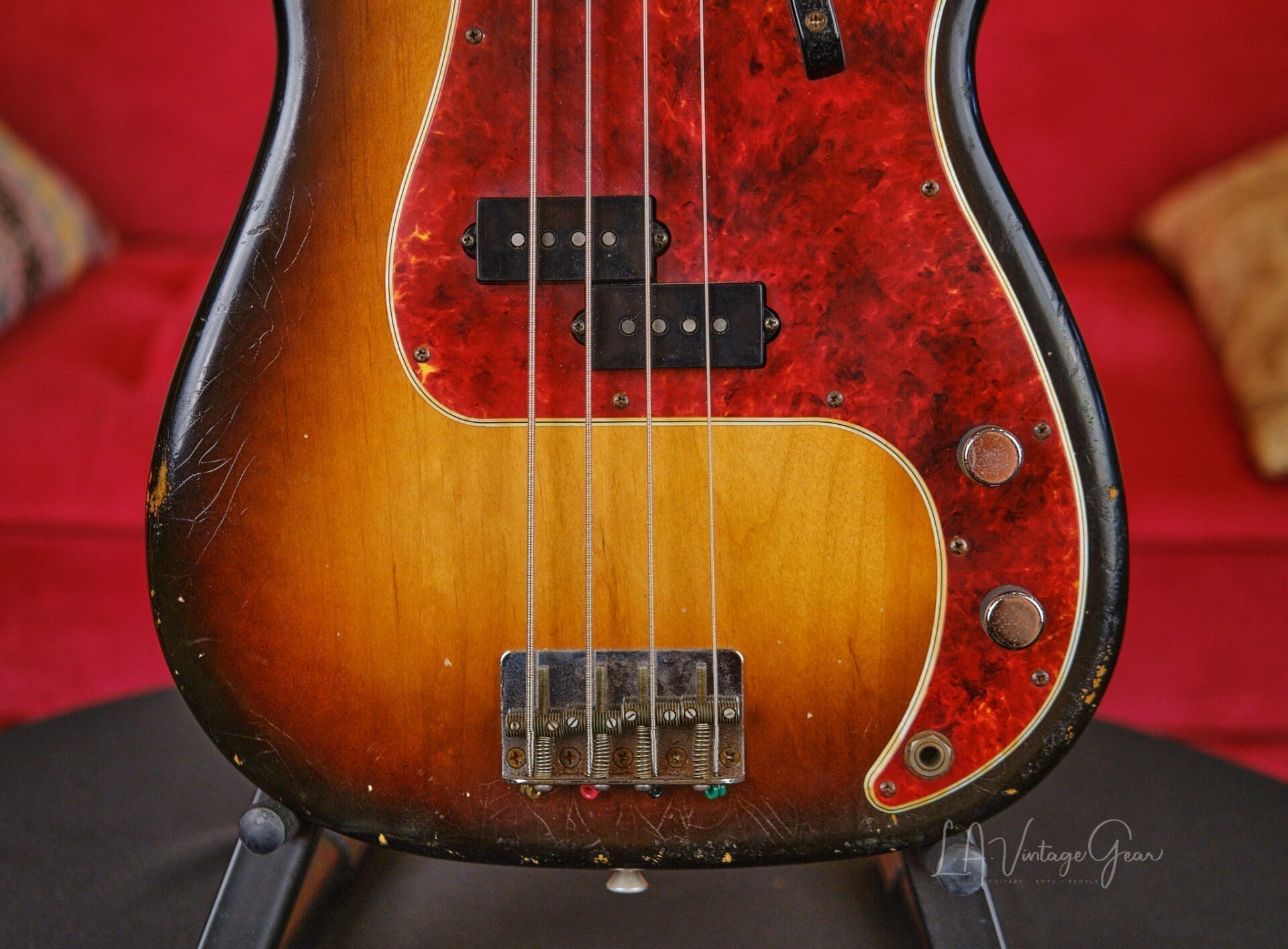 Danocaster - P Bass - Faded Sunburst - Phenomenal Bass - Image 3