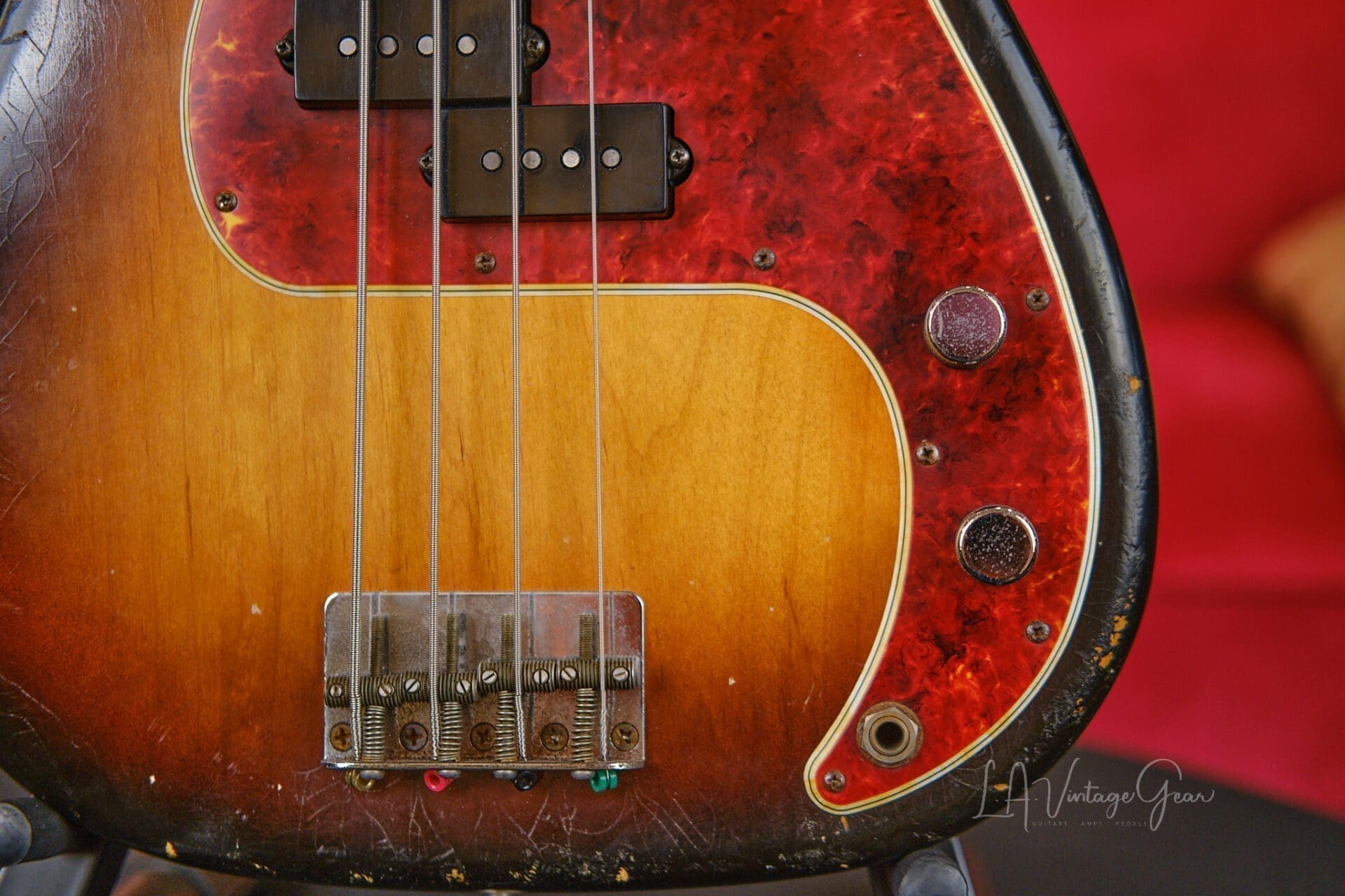 Danocaster - P Bass - Faded Sunburst - Phenomenal Bass - Image 4