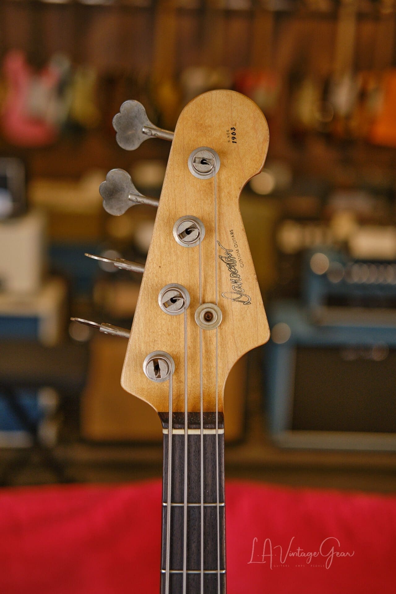 Danocaster - P Bass - Faded Sunburst - Phenomenal Bass - Image 5