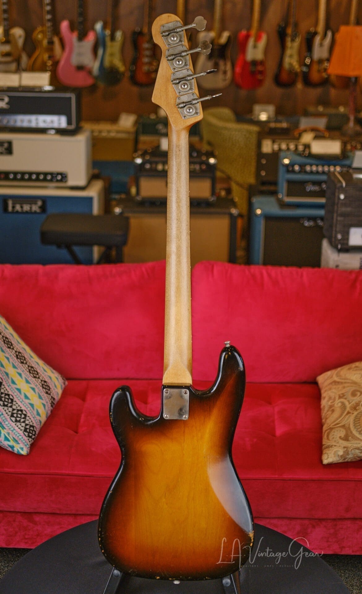 Danocaster - P Bass - Faded Sunburst - Phenomenal Bass - Image 6