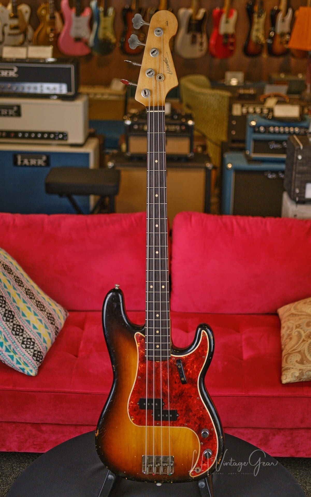 Danocaster - P Bass - Faded Sunburst - Phenomenal Bass