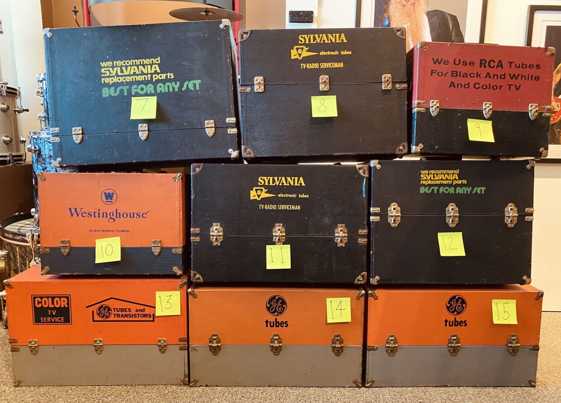 Vintage Tube Caddies-Cool old tube caddies-Store your tube stash-Many to Choose from! Local Pickup! - Image 3