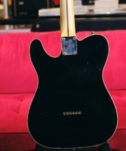 Mario Martin Model-T Double Bound Electric Guitar-Lightly Relic'd in a Black Finish - Recently Born - Image 12