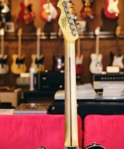 Mario Martin Model-T Double Bound Electric Guitar-Lightly Relic'd in a Black Finish - Recently Born - Image 17