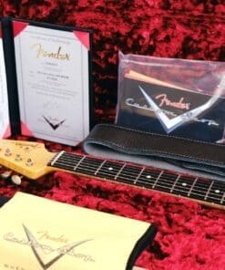 Fender '59 Custom Shop Stratocaster Electric Guitar-Kyle McMillin Masterbuilt Light Relic in LPB Finish-Mint with All The Case Candy! - Image 8