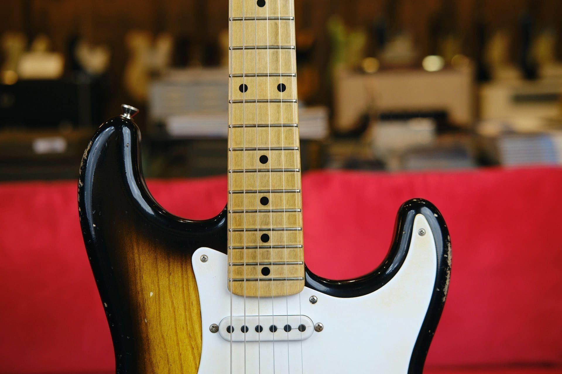Mike Bowes "MB"'56 S-Style 2 Tone Burst Relic'd Electric Guitar-Made In The UK Serial#10957 -Brand New! - Image 3