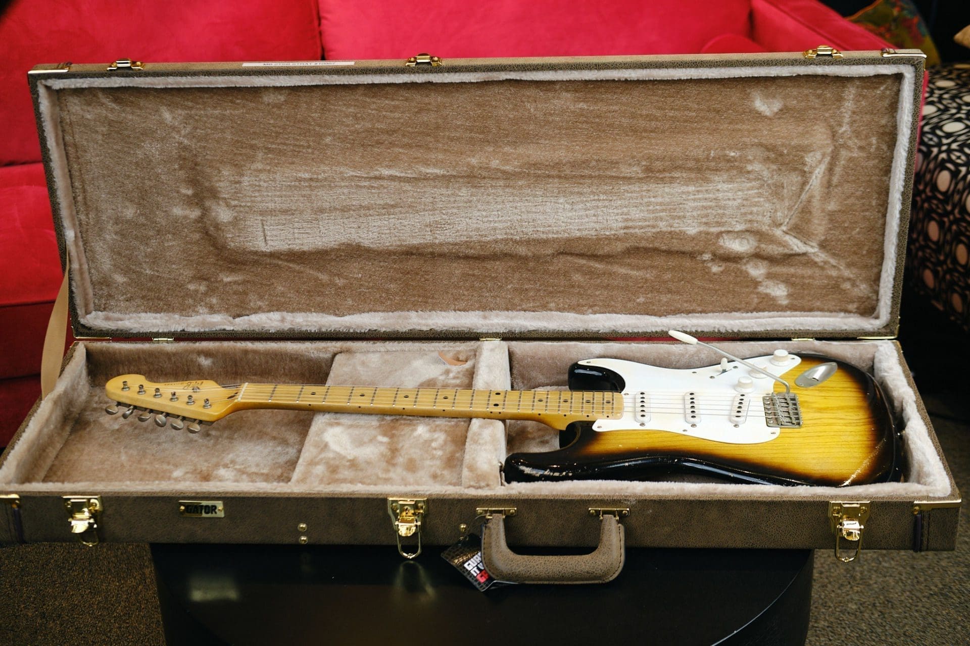 Mike Bowes "MB"'56 S-Style 2 Tone Burst Relic'd Electric Guitar-Made In The UK Serial#10957 -Brand New! - Image 24