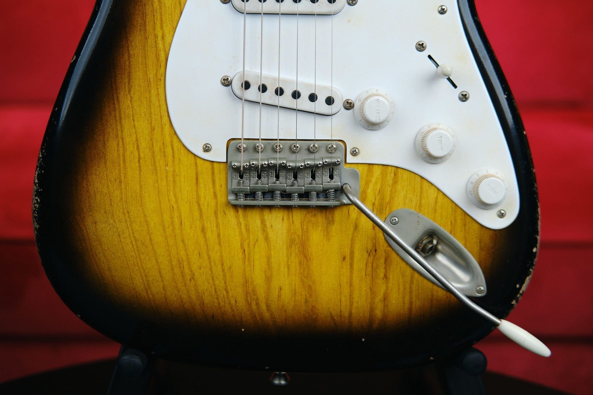 Mike Bowes "MB"'56 S-Style 2 Tone Burst Relic'd Electric Guitar-Made In The UK Serial#10957 -Brand New! - Image 4