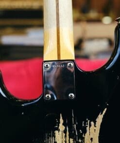 Fender Custom Shop Wildwood 10 '57 Stratocaster Electric Guitar - 2013 Heavy Relic in Black - Image 14