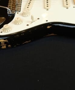 Fender Custom Shop Wildwood 10 '57 Stratocaster Electric Guitar - 2013 Heavy Relic in Black - Image 20
