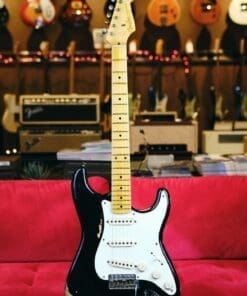 Fender Custom Shop Wildwood 10 '57 Stratocaster Electric Guitar - 2013 Heavy Relic in Black