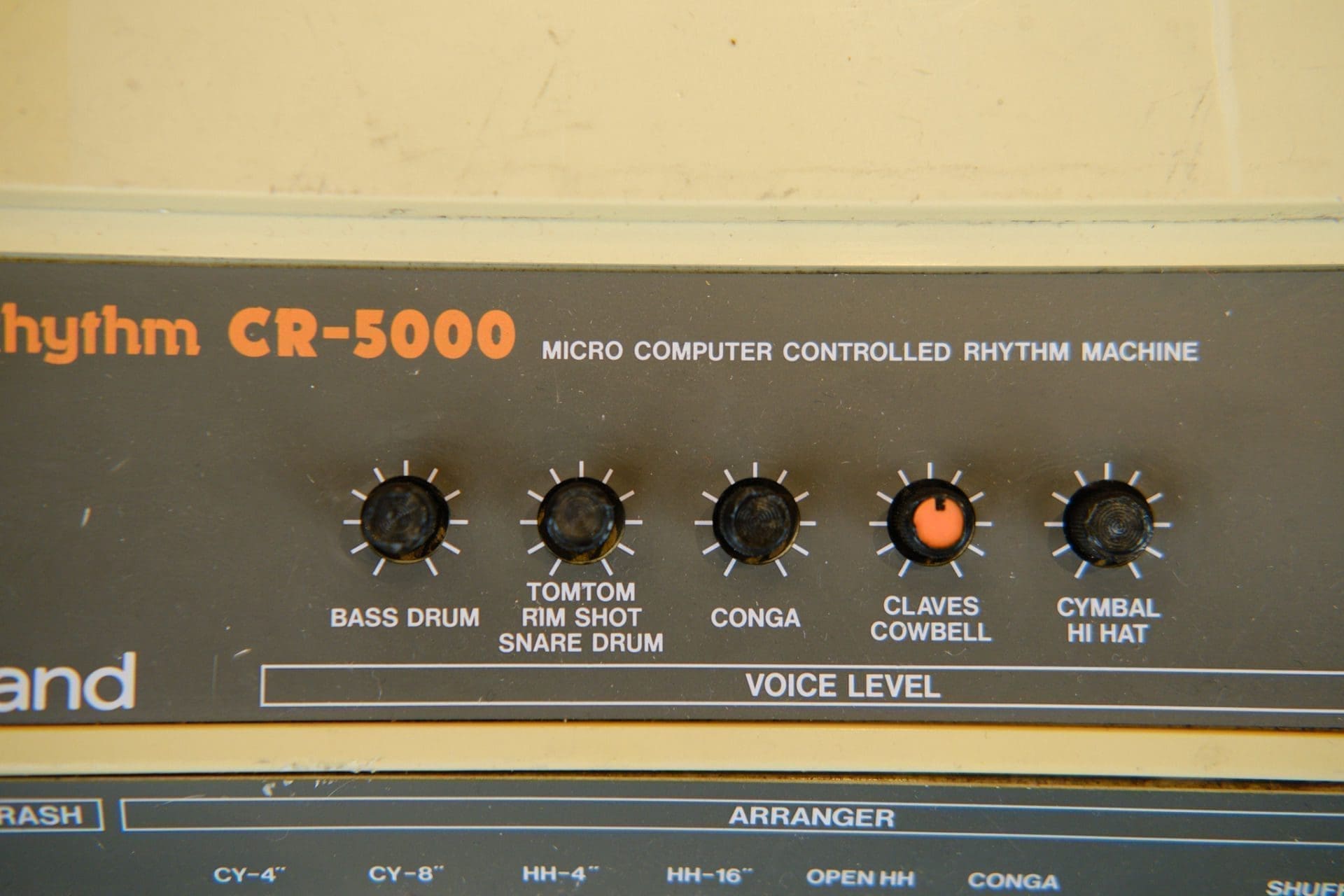 Roland CompuRhythm CR-5000 – 80's Vintage Drum Machine! – LA