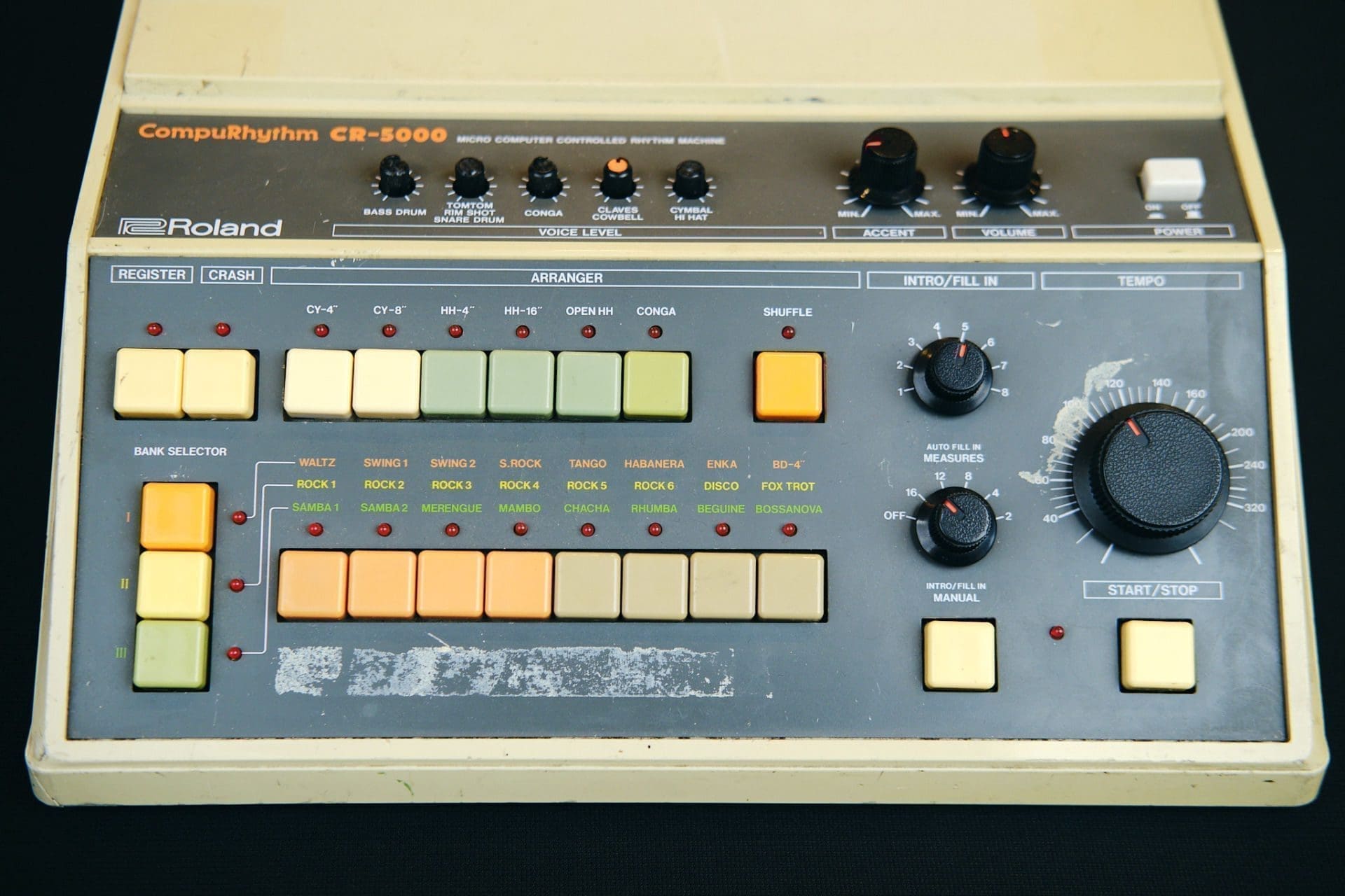 Roland CompuRhythm CR-5000 – 80's Vintage Drum Machine! – LA