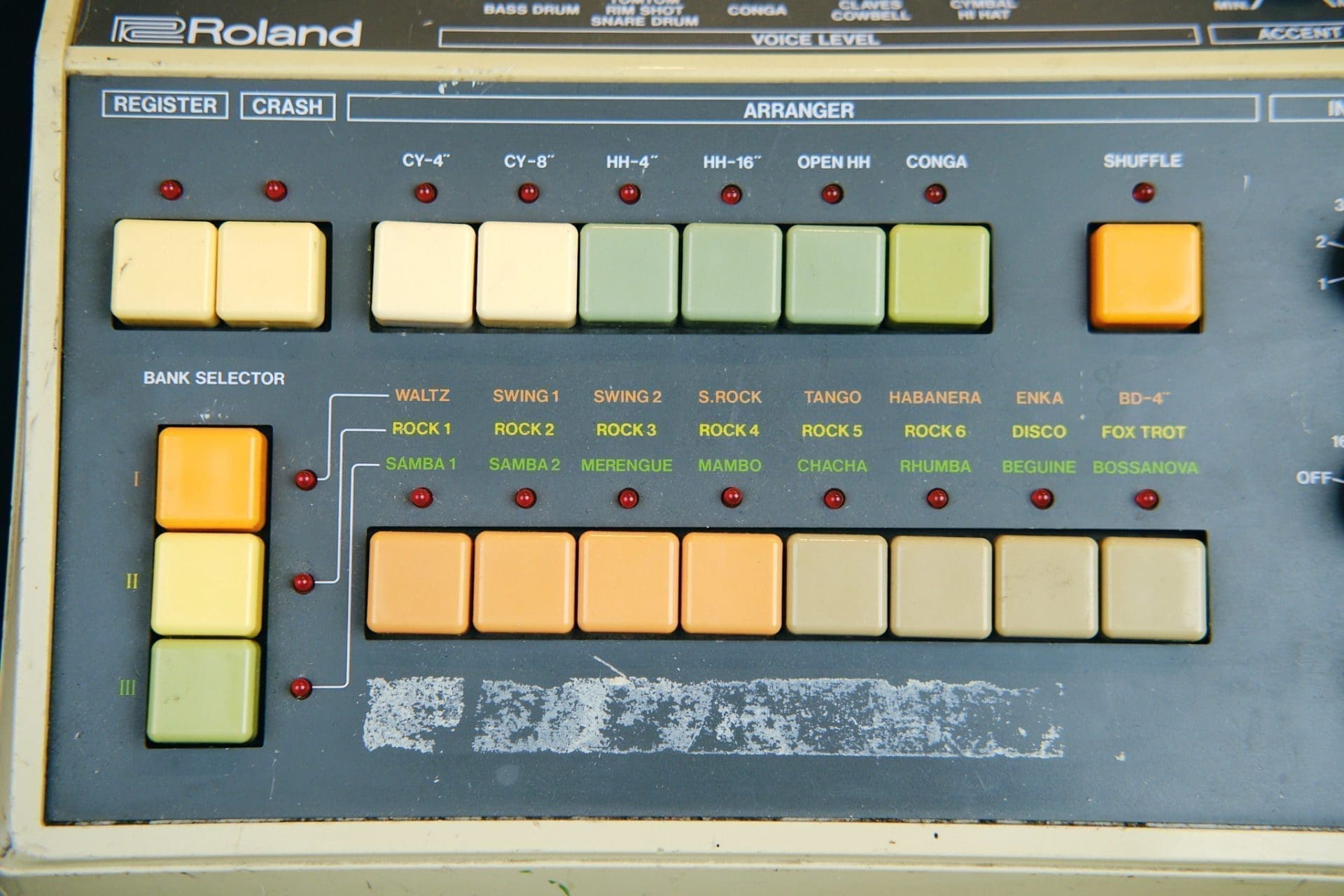 Roland CompuRhythm CR-5000 – 80's Vintage Drum Machine! – LA
