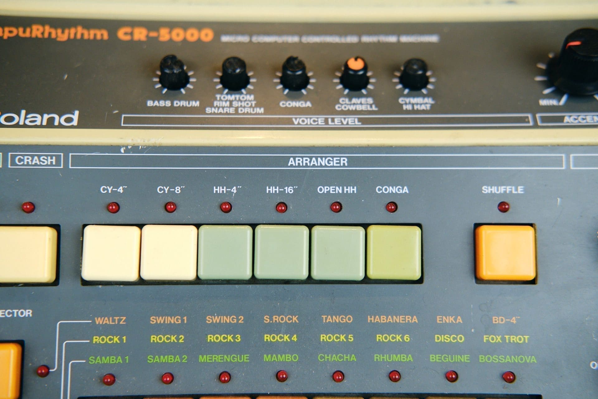 Roland CompuRhythm CR-5000 – 80's Vintage Drum Machine! – LA