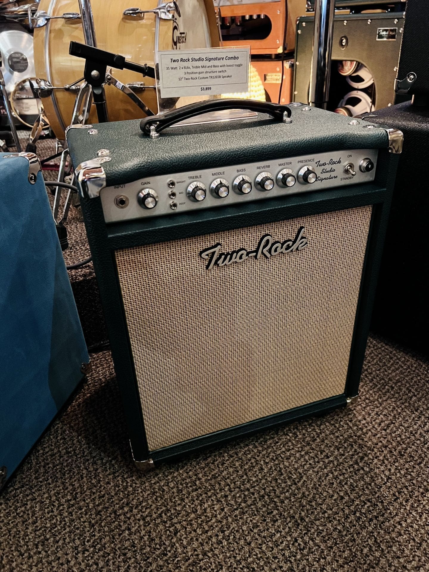 Two Rock Studio Signature Combo - British Racing Green Tolex