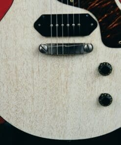 Patrick James Eggle Macon Jr. Double Cut Electric Guitar-in a Grained Blonde Finish-Brand New! - Image 4