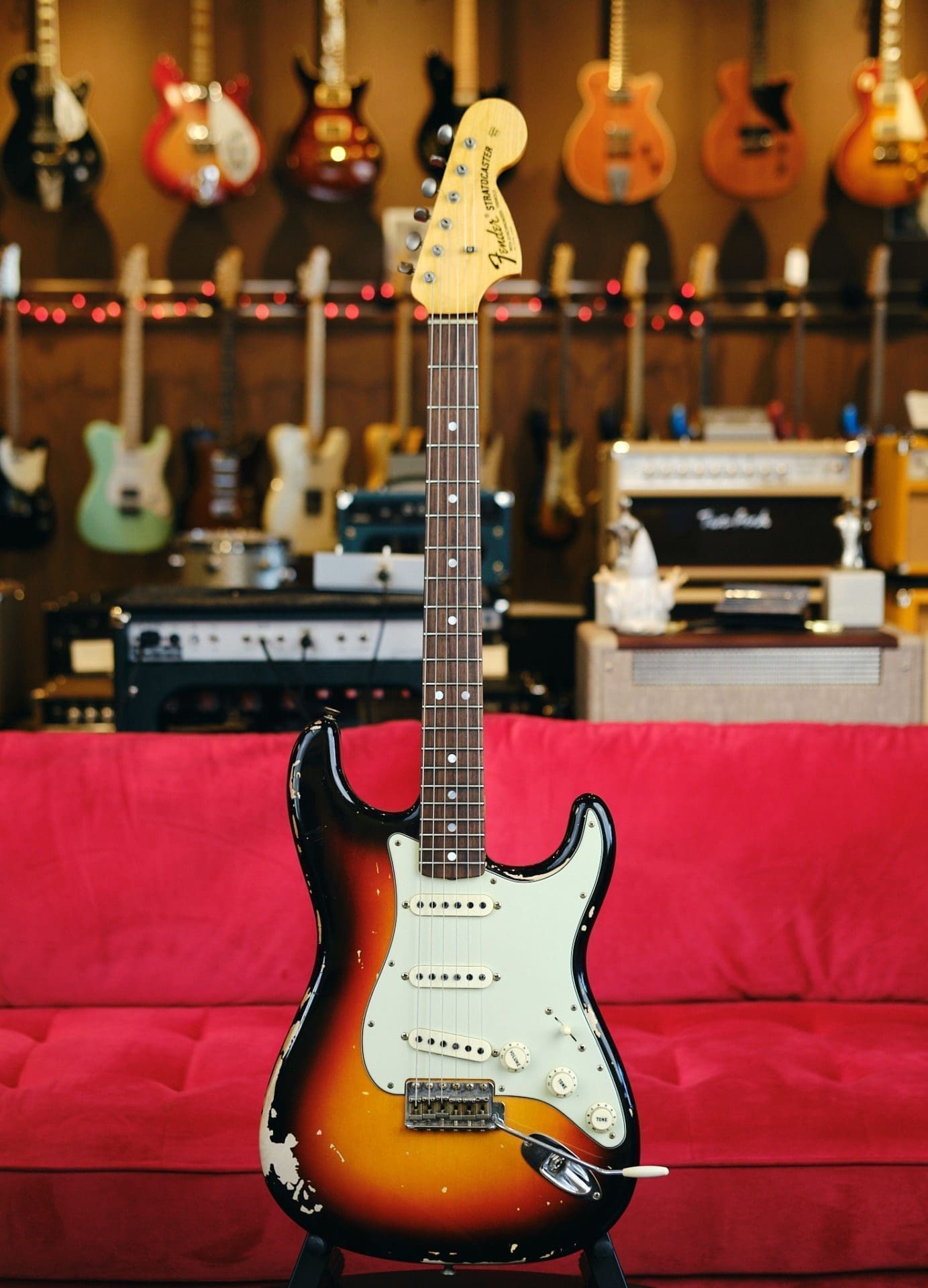 Fender Custom Shop Michael Landau Signature '68 Sunburst Stratocaster Electric Guitar (2018)