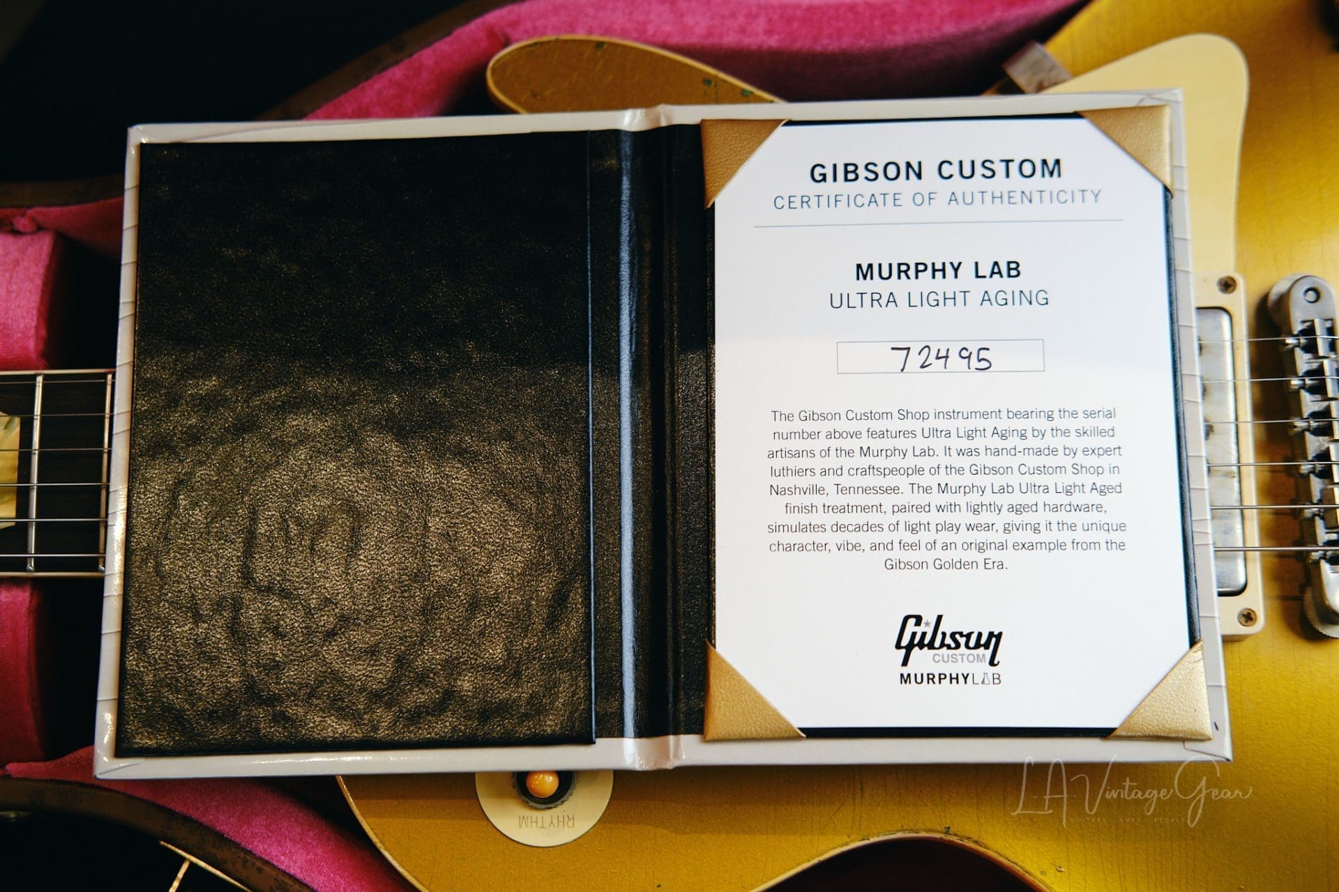 Gibson Custom Shop 1957 Murphy Lab Les Paul Danocaster - Murphy Lab Makeover! - Image 12