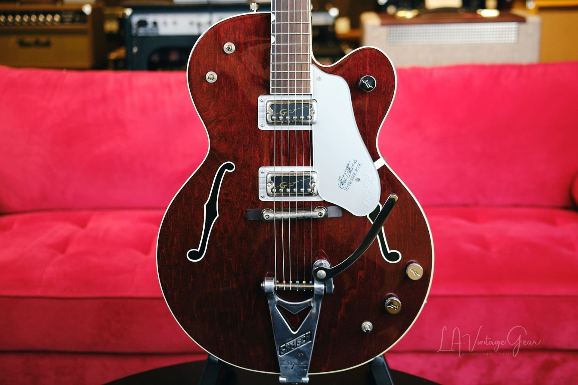 Gretsch G6119-62GE 1962 Reissue Chet Atkins Tennessee Rose Dark