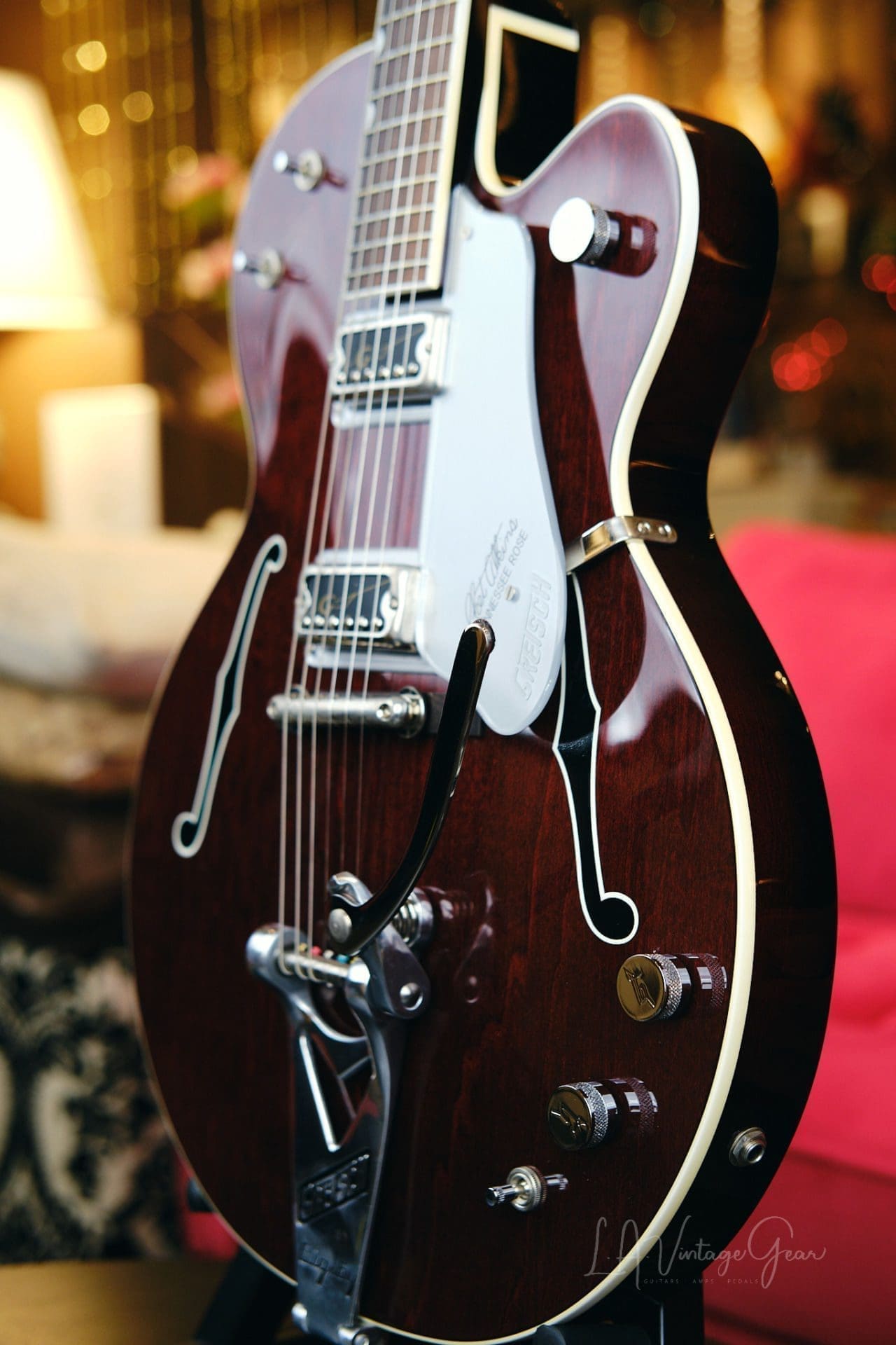 Gretsch G6119-62GE 1962 Reissue Chet Atkins Tennessee Rose Dark