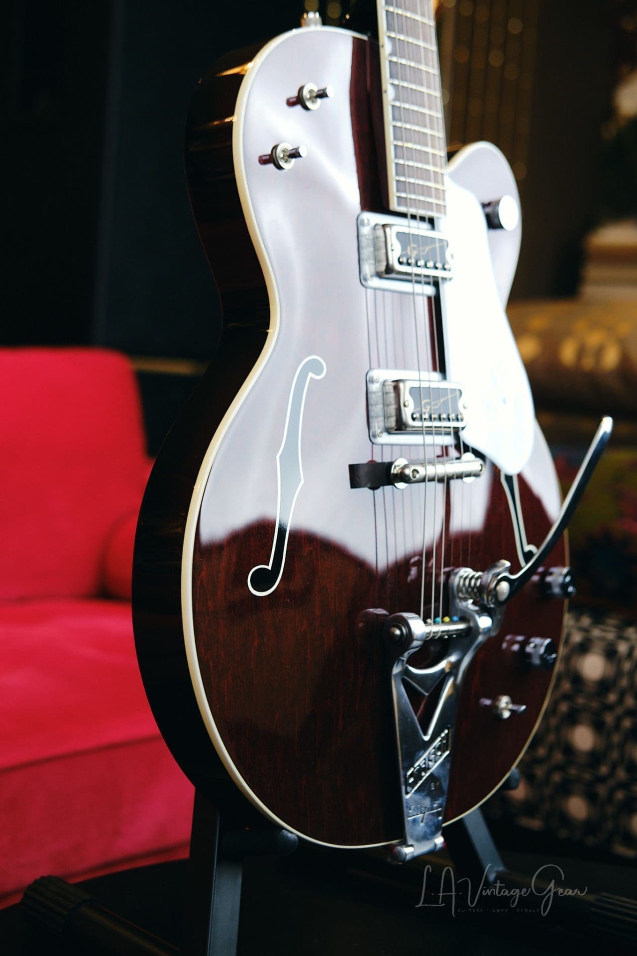Gretsch G6119-62GE 1962 Reissue Chet Atkins Tennessee Rose Dark