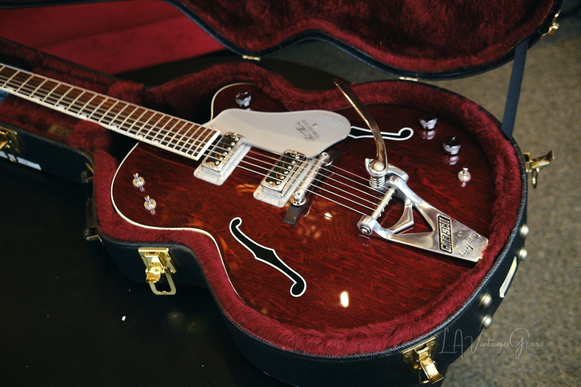 Gretsch G6119-62GE 1962 Reissue Chet Atkins Tennessee Rose Dark
