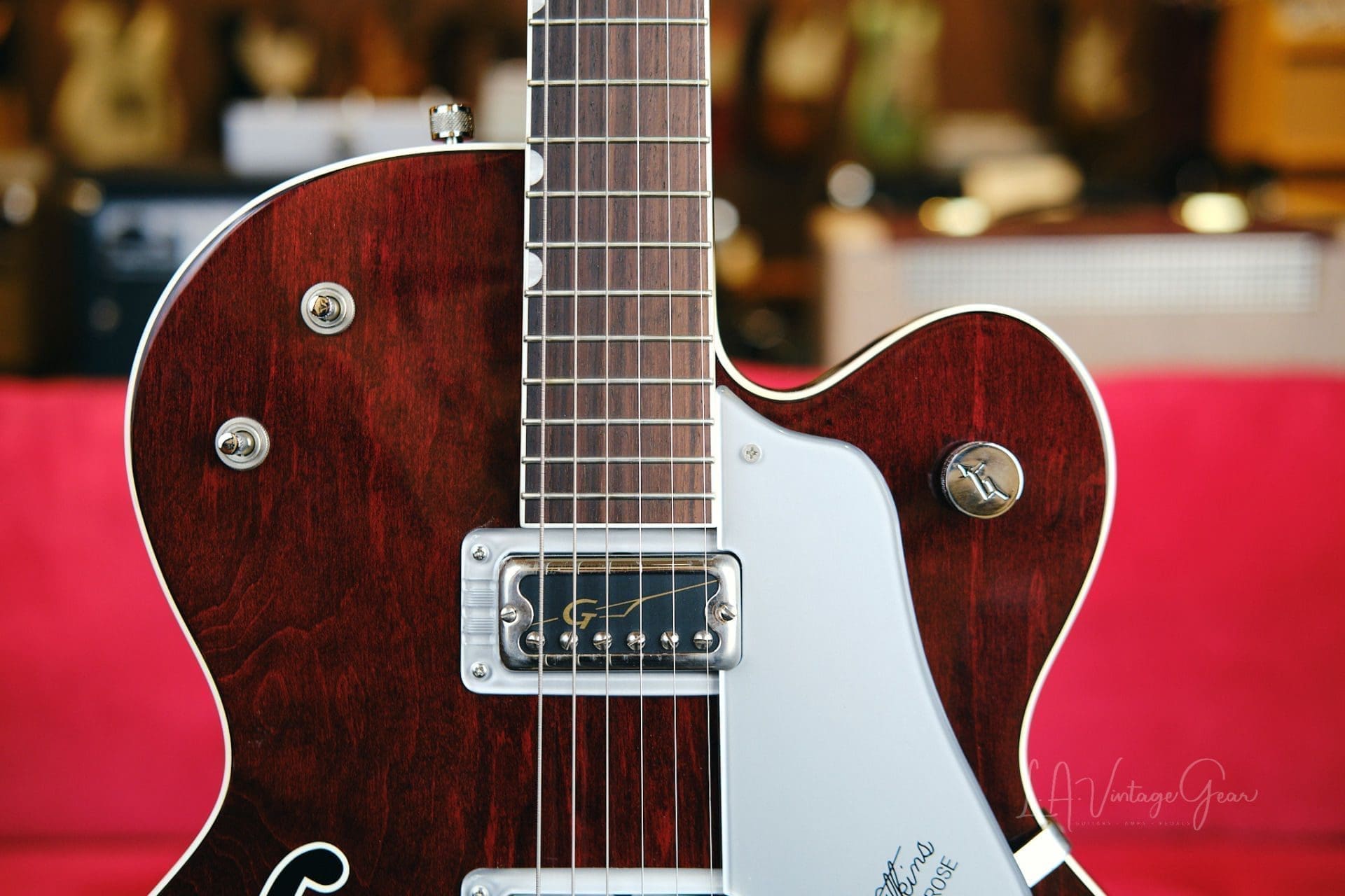 Gretsch G6119-62GE 1962 Reissue Chet Atkins Tennessee Rose Dark