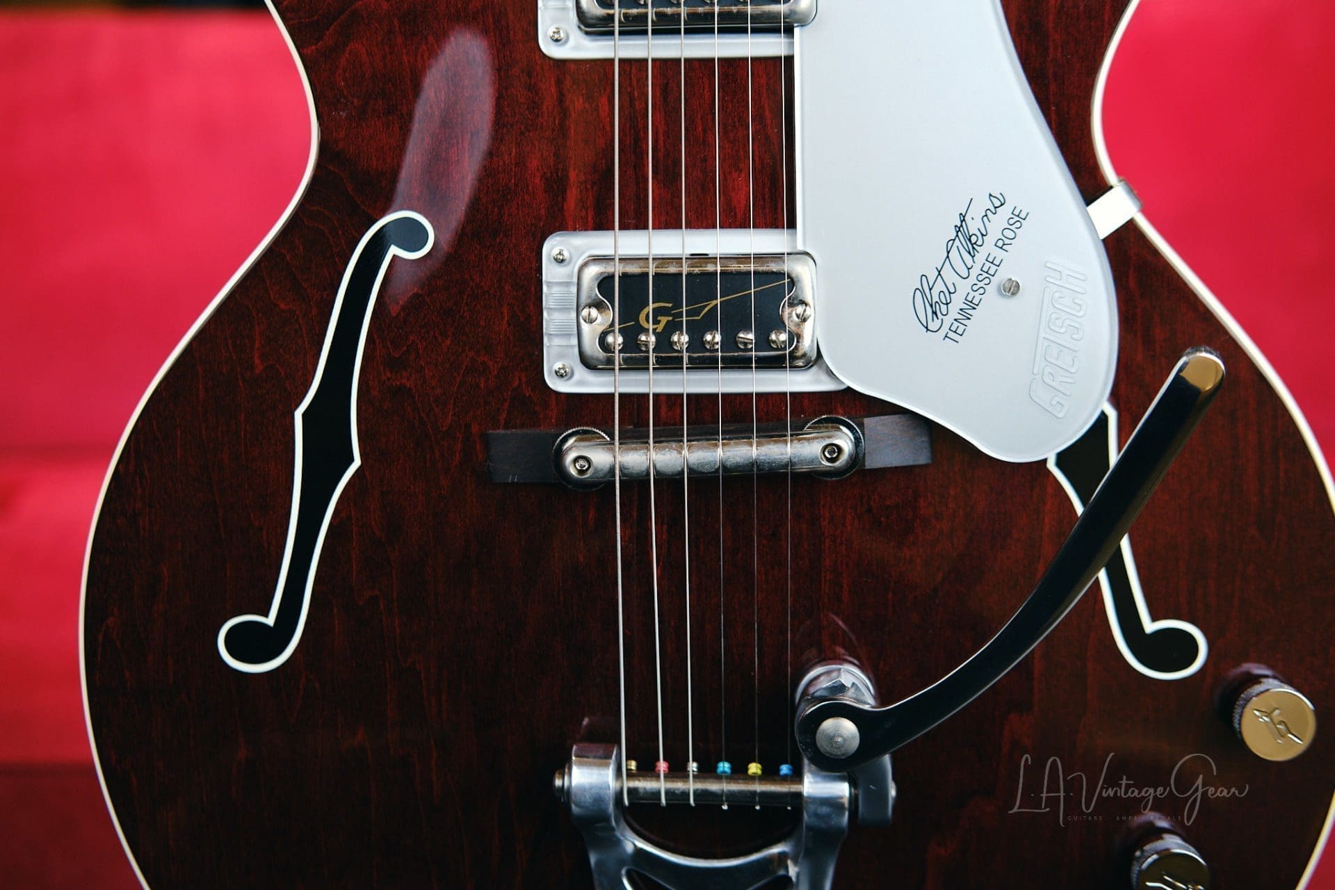 Gretsch G6119-62GE 1962 Reissue Chet Atkins Tennessee Rose Dark