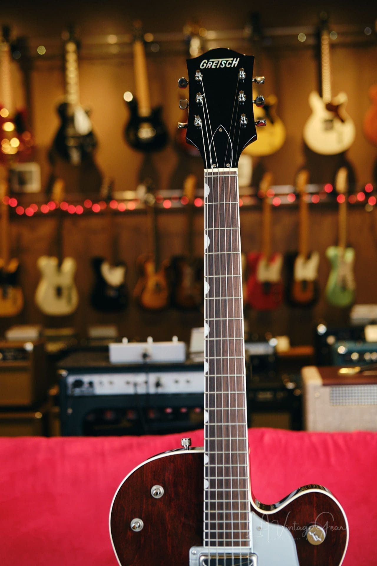 Gretsch G6119-62GE 1962 Reissue Chet Atkins Tennessee Rose Dark
