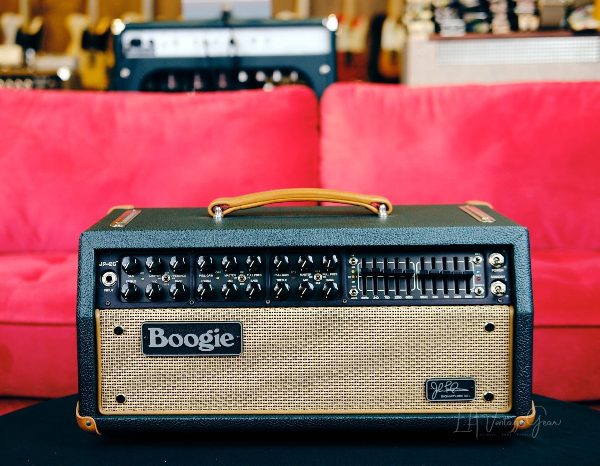 Mesa/Boogie JP-2C Mark IIC+ 100-watt Tube Head-Emerald Green