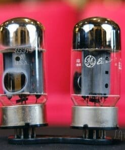 Vintage GE 6550 Vacuum Tube Pair - Tests NOS!