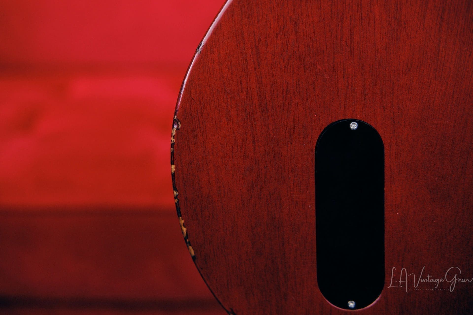 K-Line "KL Series" Single Cut Jr. Style Electric Guitar - Relic'd 2 Cherry Finish - Brand New! - Image 18