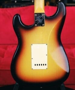 Mario Martin “Model S” Electric Guitar – Relic’d 3 Tone Sunburst Finish & Fralin Vintage Hot Pickups! - Image 11