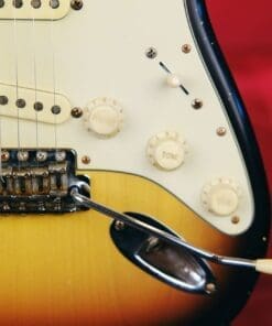 Mario Martin “Model S” Electric Guitar – Relic’d 3 Tone Sunburst Finish & Fralin Vintage Hot Pickups! - Image 7
