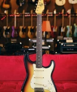 Mario Martin “Model S” Electric Guitar – Relic’d 3 Tone Sunburst Finish & Fralin Vintage Hot Pickups!