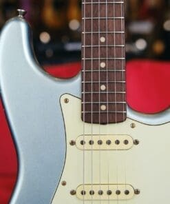 Mario Martin "Model S" Electric Guitar - Relic'd Firemist Silver Finish & Arcane '61 Experience Pickups! - Image 3