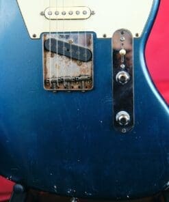 Danocaster Triple Pickup Telemaster-Style Offset Electric Guitar in Lake Placid Blue-Bridge Pickup by Arcane Pickups! Rare & In Stock! - Image 4