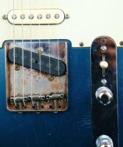 Danocaster Triple Pickup Telemaster-Style Offset Electric Guitar in Lake Placid Blue-Bridge Pickup by Arcane Pickups! Rare & In Stock! - Image 7