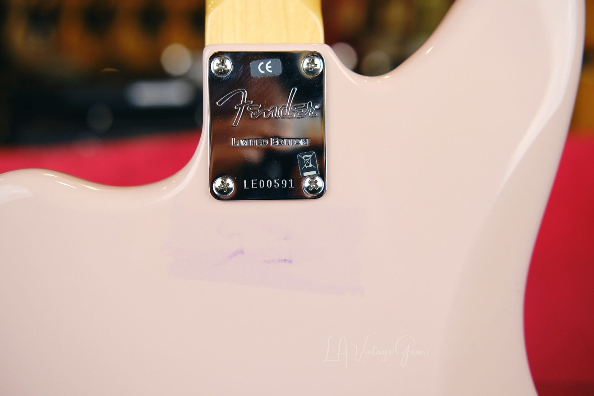 Fender American Vintage Limited Edition Thin Skin '62 Reissue Jaguar Electric Guitar - Shell Pink Finish - Image 18