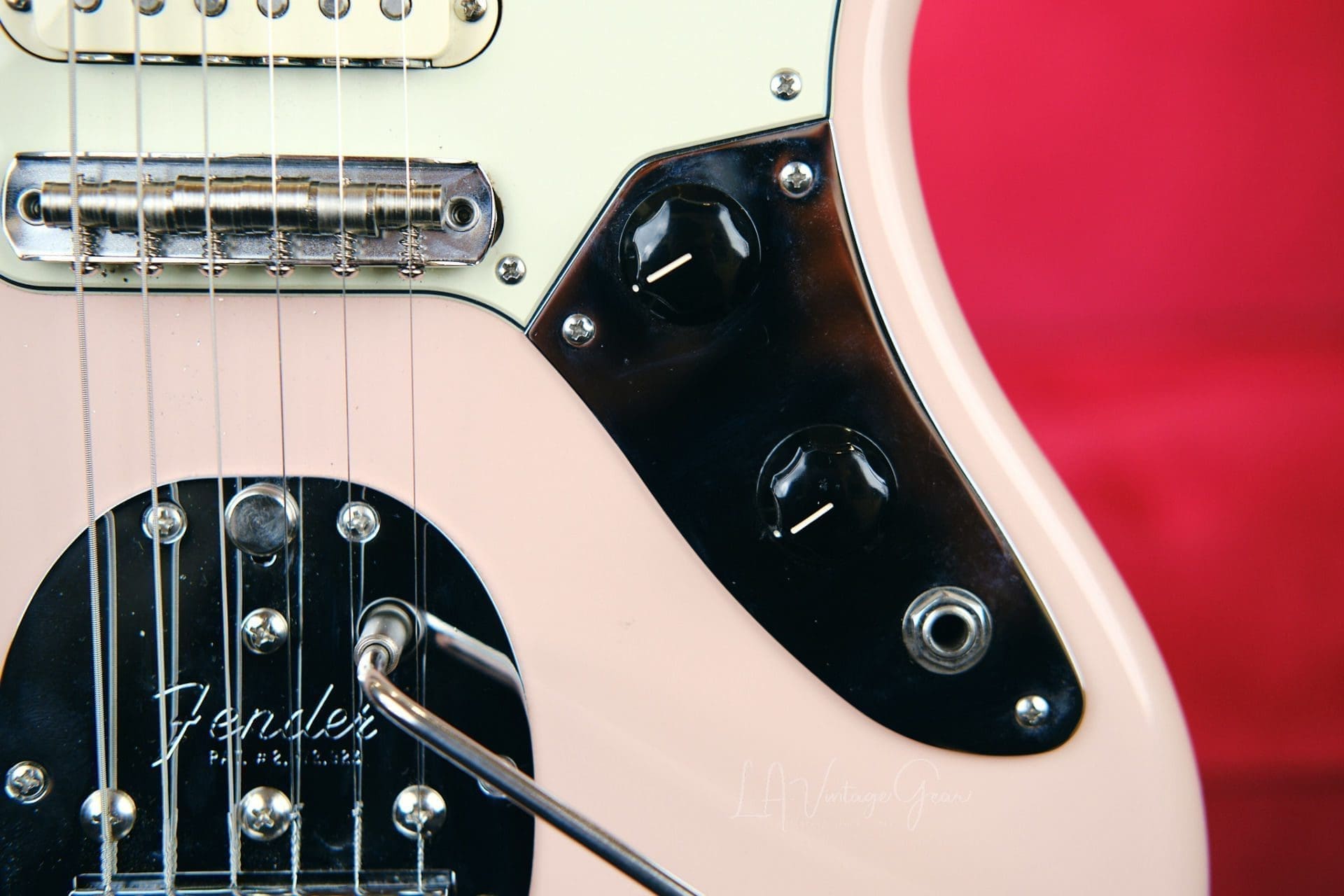Fender American Vintage Limited Edition Thin Skin '62 Reissue Jaguar Electric Guitar - Shell Pink Finish - Image 7