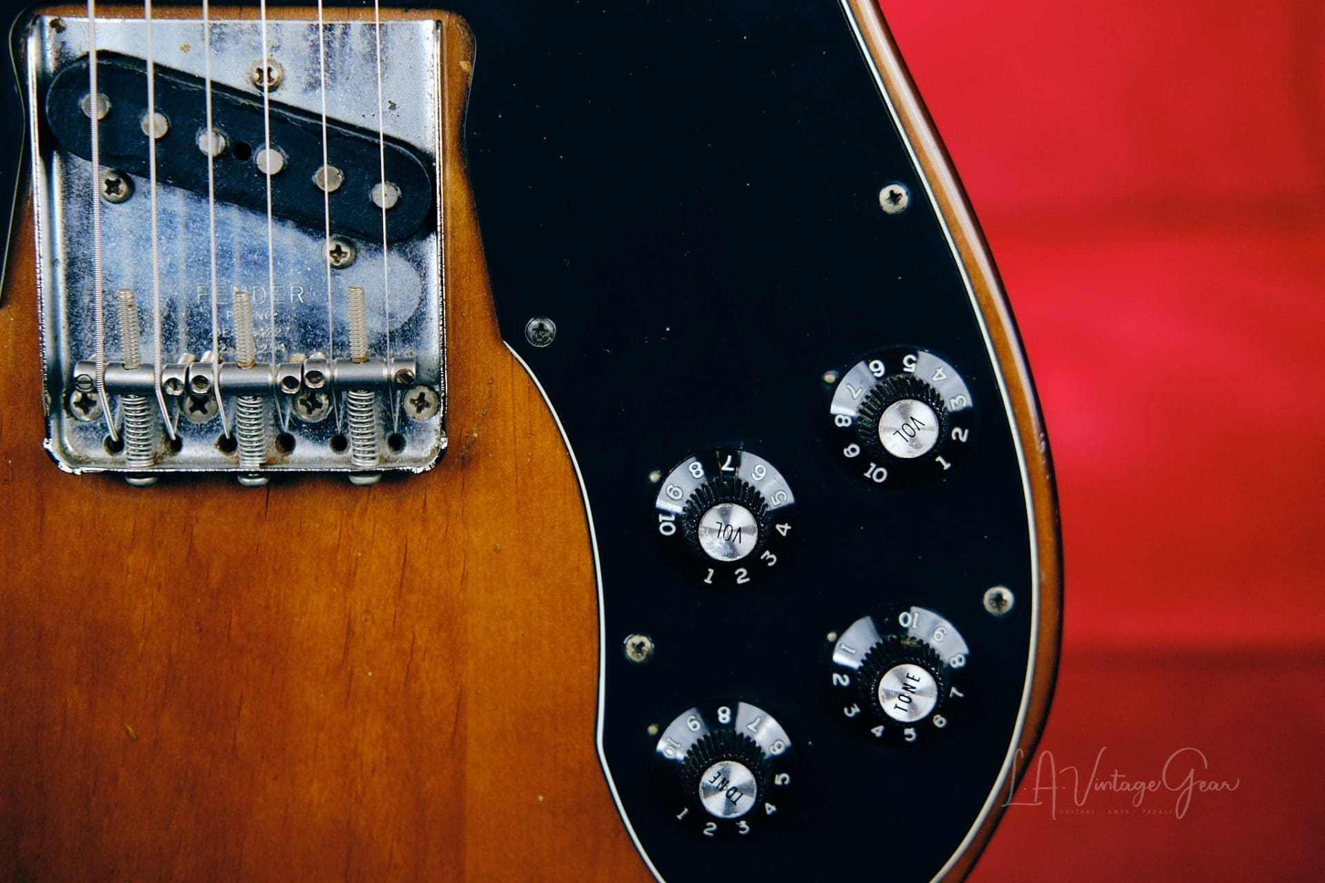 Fender 1973 Telecaster Custom Electric Guitar-Mocha Brown Finish