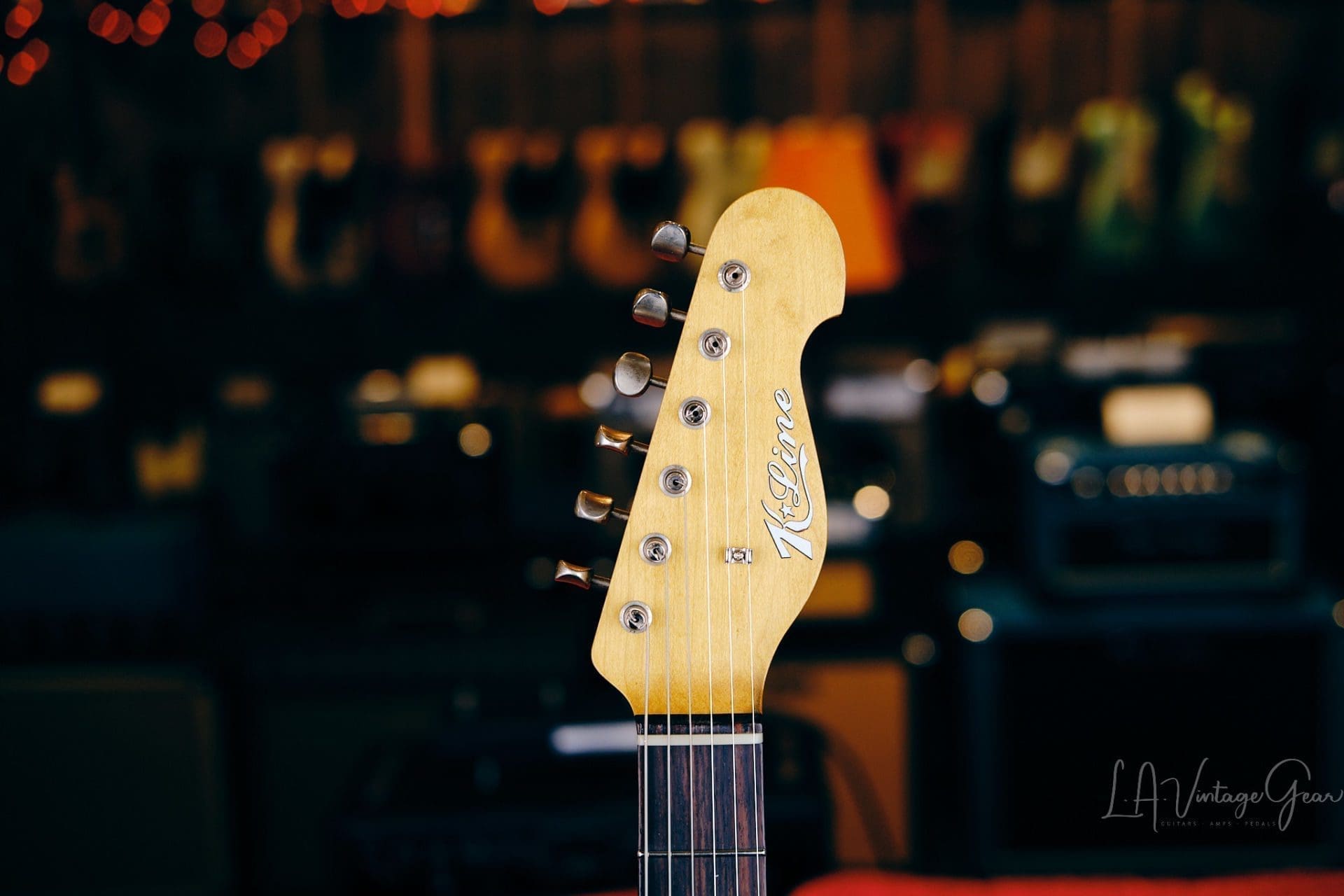 K-Line Springfield S-Style Electric Guitar - 3 Tone Sunburst #030434 - Image 9