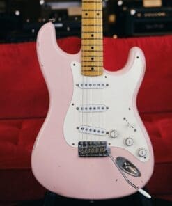 K-Line Springfield S-Style Electric Guitar - Shell Pink Finish #030433 - Image 2