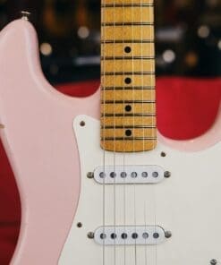 K-Line Springfield S-Style Electric Guitar - Shell Pink Finish #030433 - Image 3