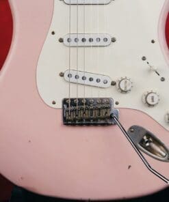 K-Line Springfield S-Style Electric Guitar - Shell Pink Finish #030433 - Image 4