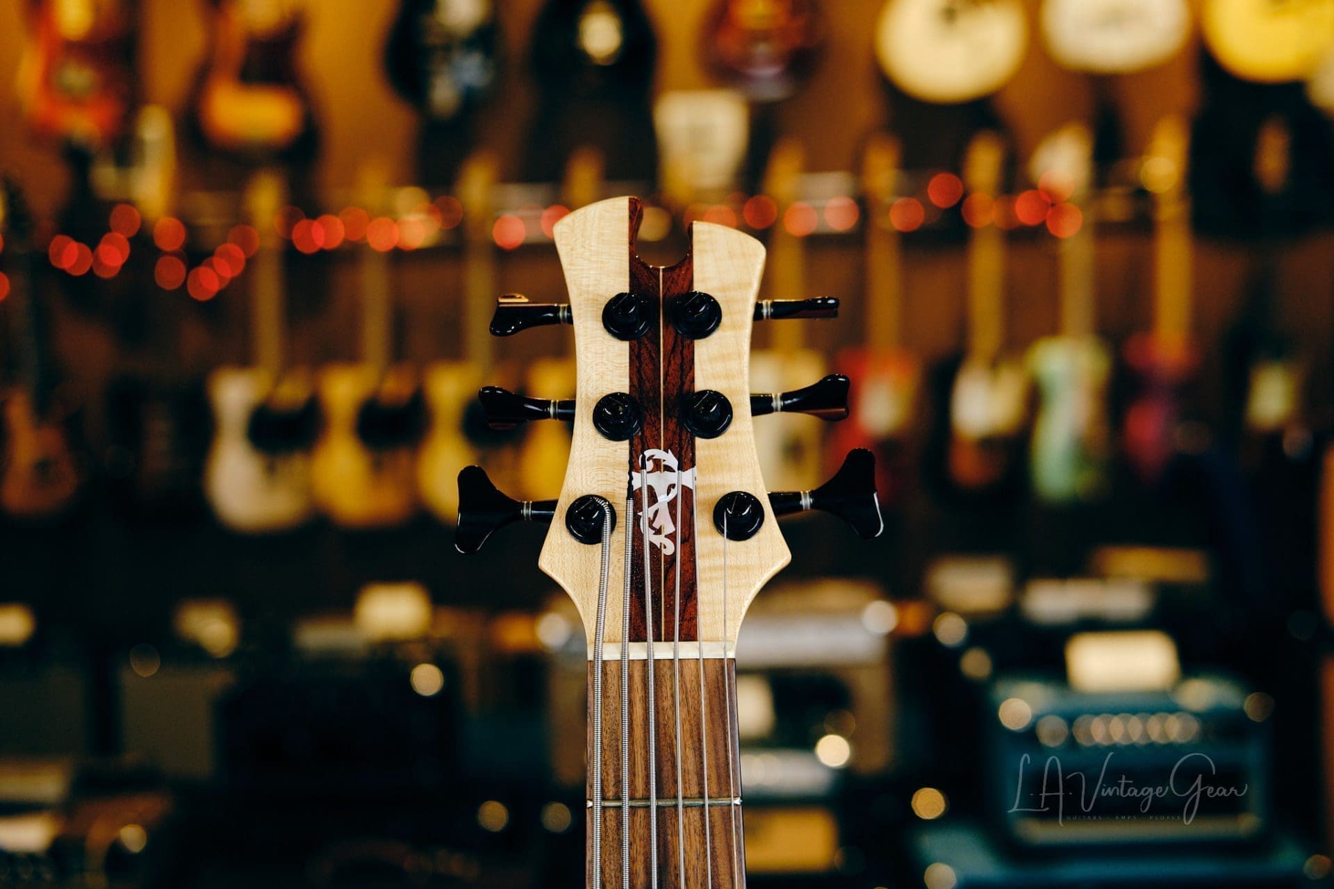 Tobias 6 String Classic Bass 1996-Walnut-Wenge-Alder Body, Pau Ferro Fretboard & Bartolini Pickups! - Image 12
